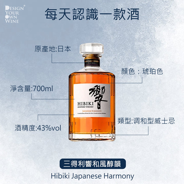 每日一酒：認識「響Japanese Harmony」——日本調和威士忌的藝術– Design