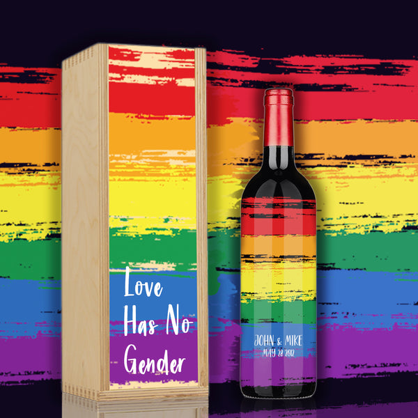 LIMITED EDITION PRIDE Wine for LGBTQ Community Wine Set Gift