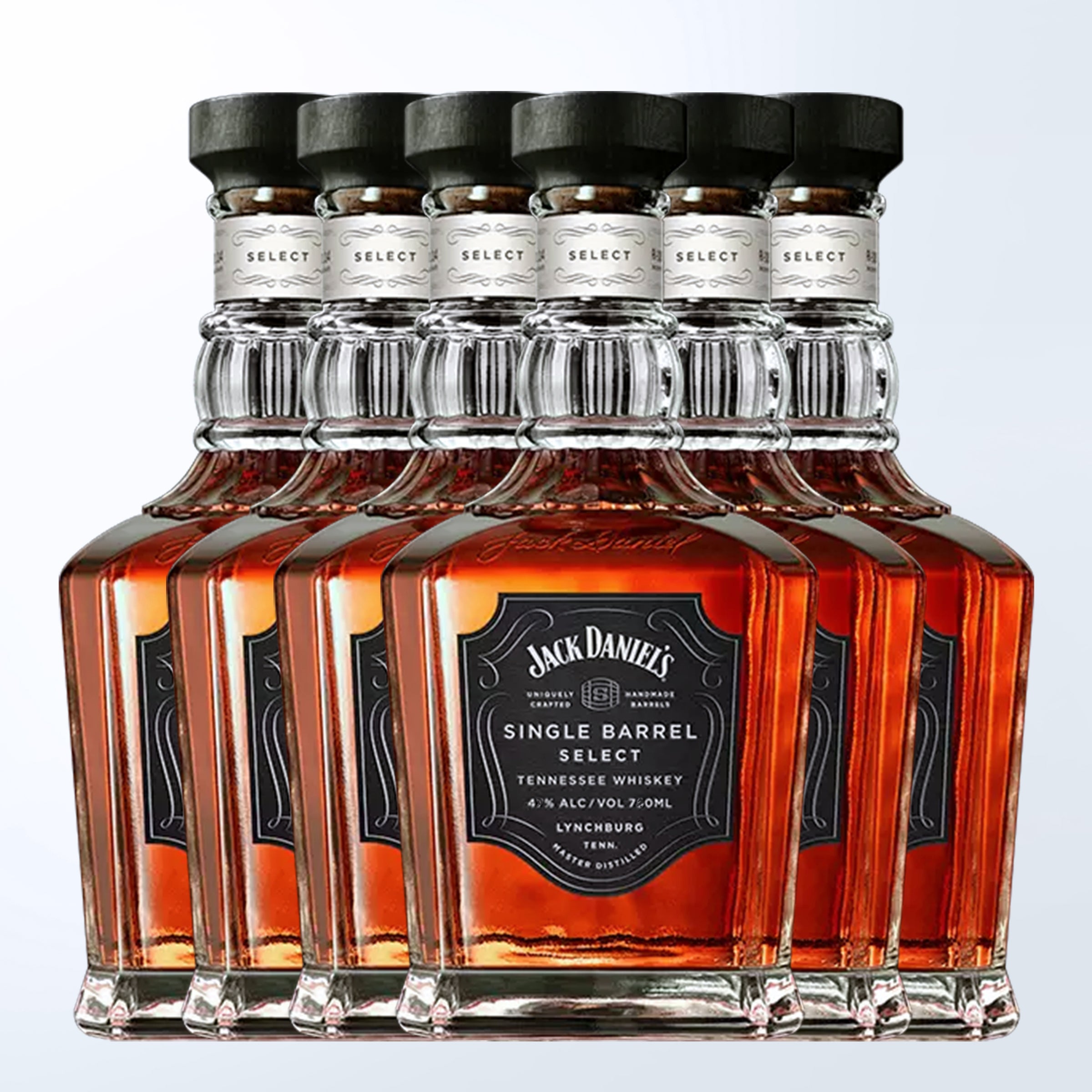 Jack Daniel’s Single Barrel Select |傑克丹尼单桶威士忌6支裝（無雕刻） - Design Your Own Wine