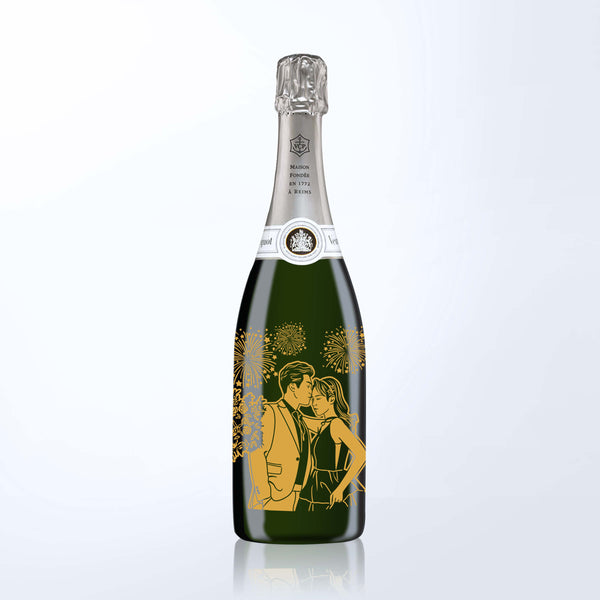 Veuve Clicquot Demi-Sec with Engraving |凱哥白牌半甜香檳（含