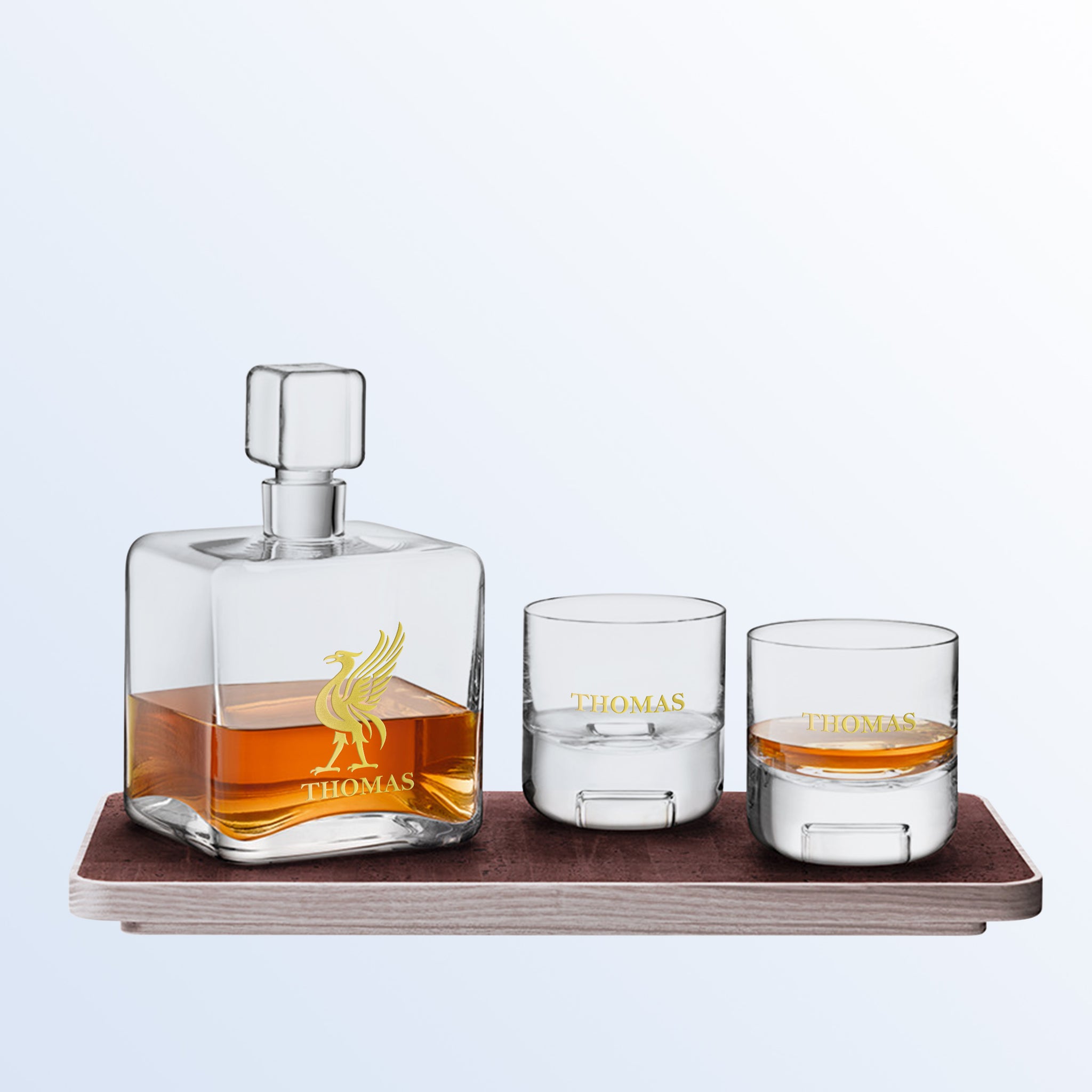 客製化|LSA Cask酒具套装威士忌酒杯酒樽醒酒器（刻字禮物）生日禮物 慶祝禮物 開張禮物 - Design Your Own Wine