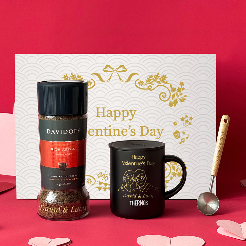 情人節禮物客製化|暖心保溫杯 THERMOS 膳魔師保溫杯套裝禮物（生日禮物）紀念禮物DY05-59 - Design Your Own Wine