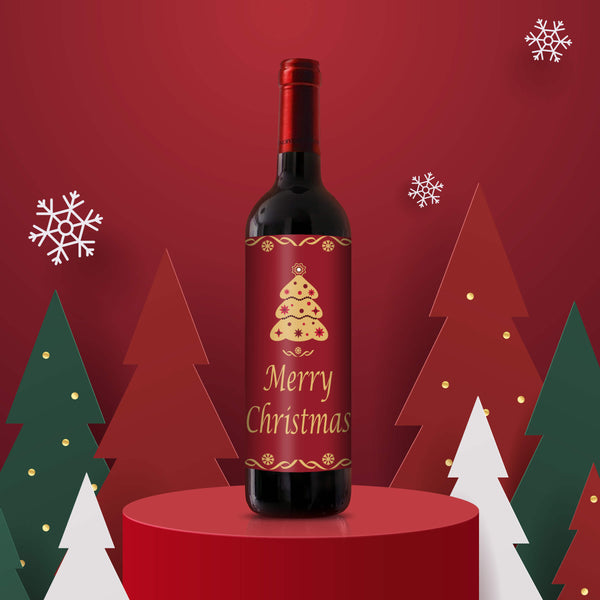 聖誕禮物|訂製酒標紅酒禮物（現貨不定製）送朋友送家人 聖誕祝福 - Design Your Own Wine
