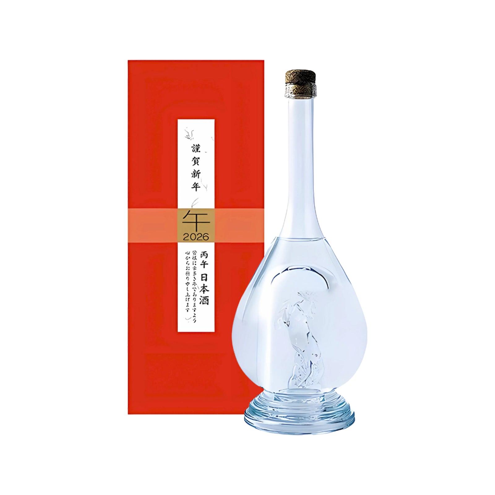 2026 CNY Gifts | 2026馬年限定款八鹿純米大吟釀清酒馬Yatsushika