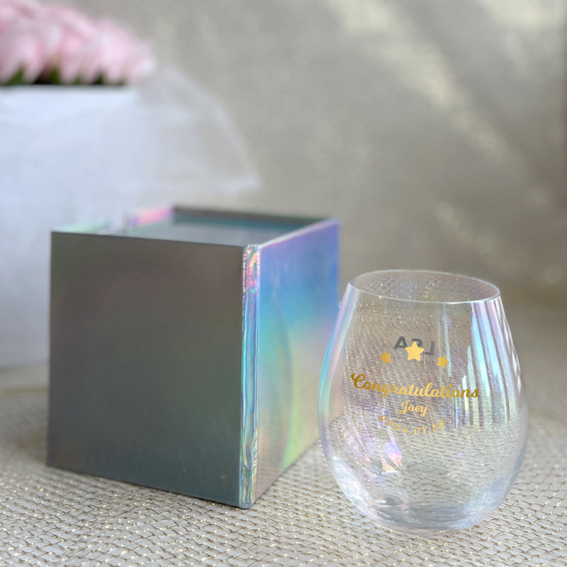 LSA Glasses 炫彩威士忌水杯 雕刻禮物 （文字雕刻）客製化 生日禮物 交換禮物 - Design Your Own Wine