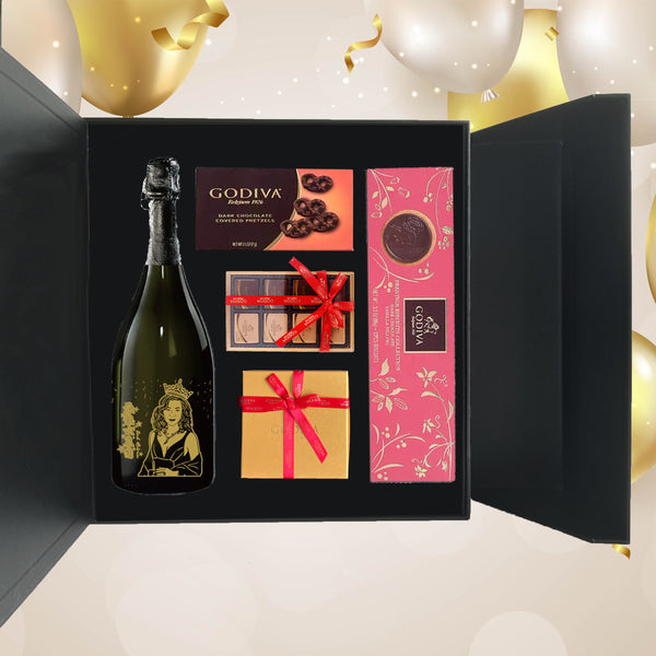 榮休禮盒|客製化榮休禮物套裝（雕刻禮物）Dom 2013 & Godiva 禮盒套裝 送上司 送朋友 - Design Your Own Wine