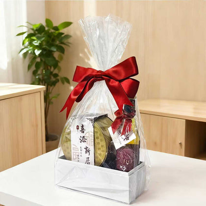 Mini Hamper | 迷你手提禮籃 溫居禮物 結婚伴郎伴娘伴手禮  零食禮籃丨House Warming Gift Wedding Gift - Design Your Own Wine