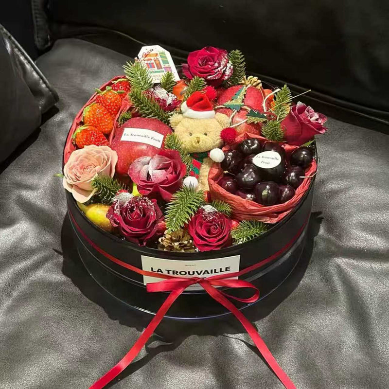 Christmas Hamper|聖誕果籃 聖誕花籃 聖誕禮籃 生果籃 花籃 情侶送禮 送朋友