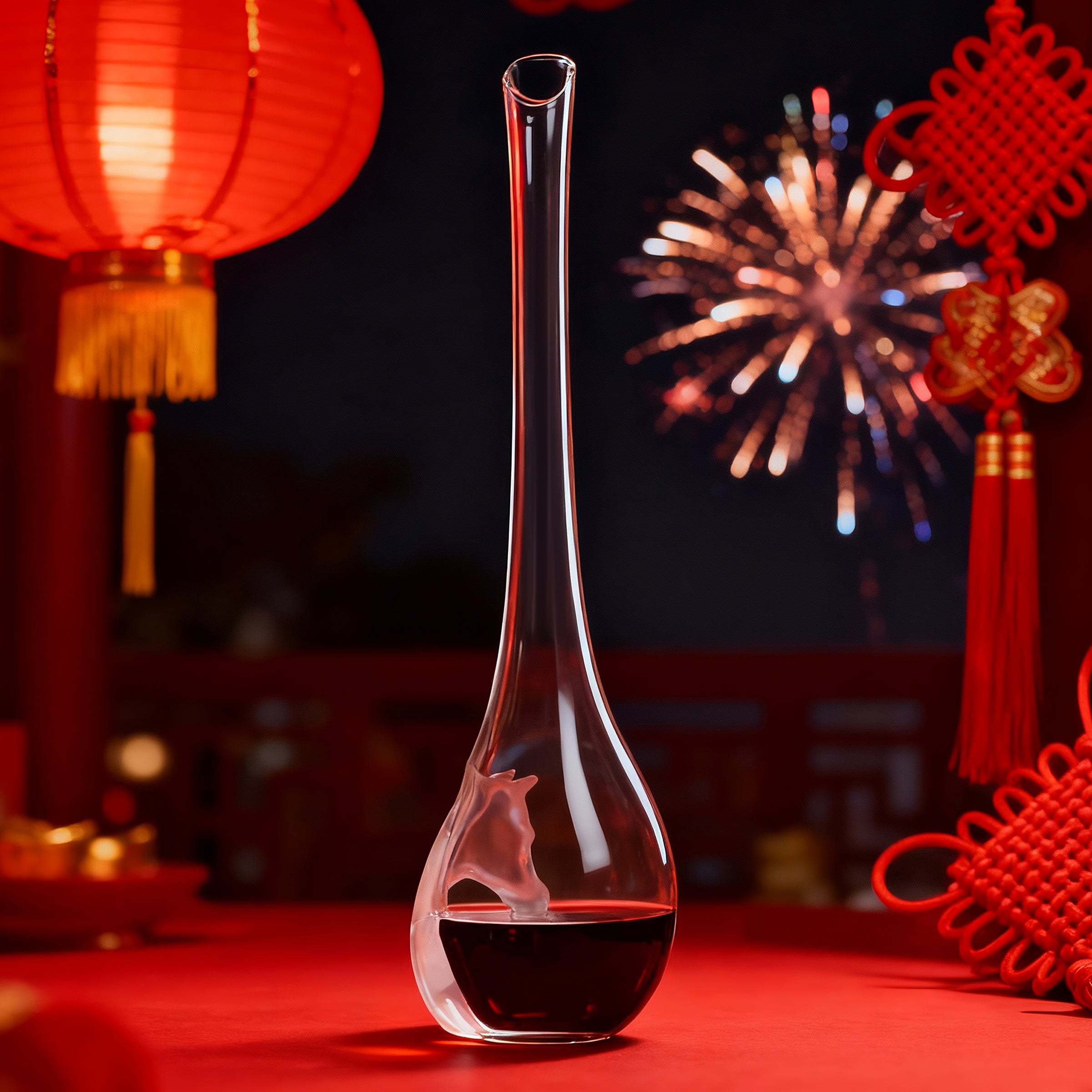 2026 CNY Limited Edition Riedel Glasses| 馬年紀念款醒酒器對杯 客製化高級感禮物 新年禮物 紀念禮物 - Design Your Own Wine