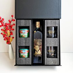 Johnnie Walker Blue Labe Gift Set l 尊尼獲加藍標&Bottega威士忌杯套裝 - Design Your Own Wine