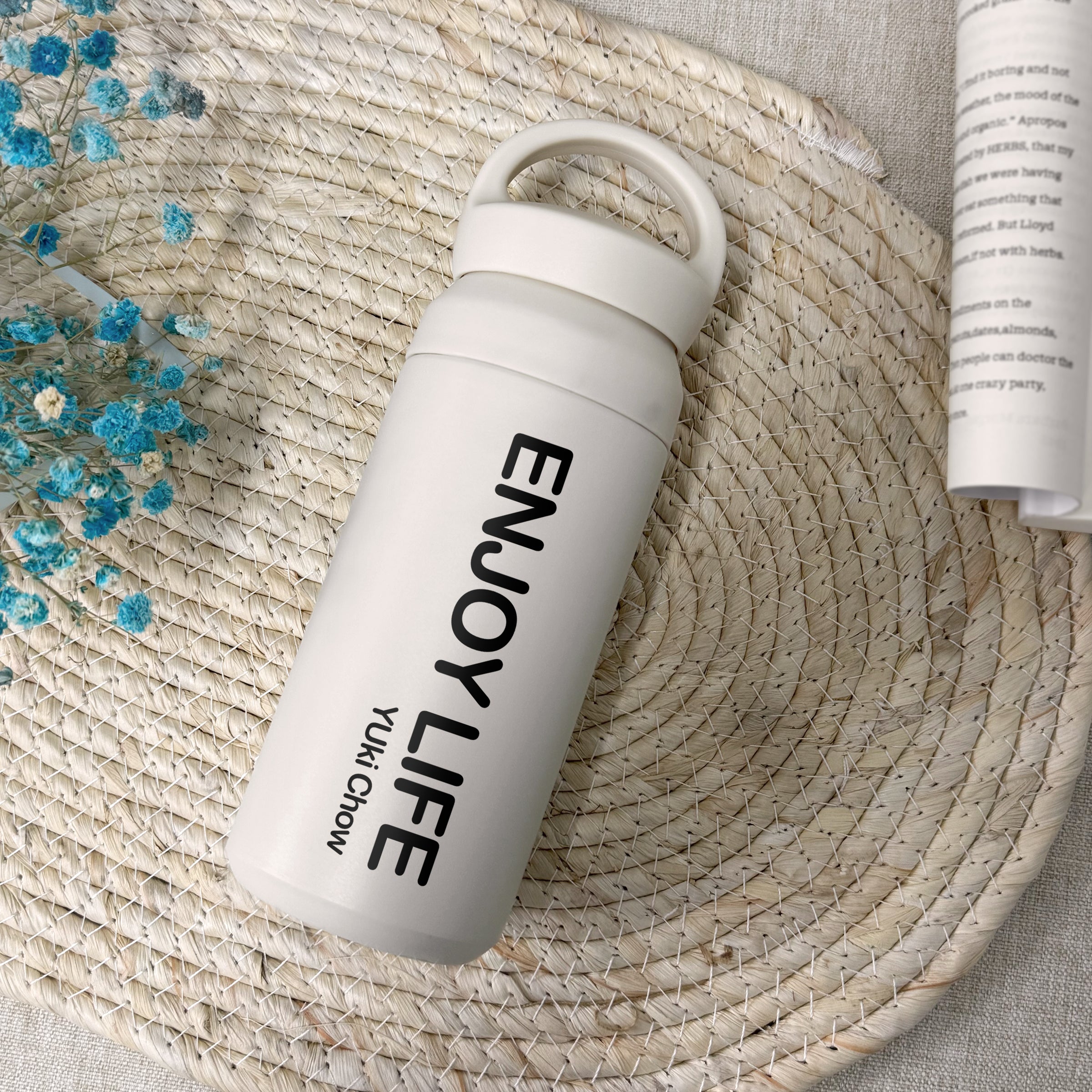 文字訂製保溫杯 便攜款 客製化保溫杯禮物 文字訂製雕刻保溫杯 生日禮物送朋友 DY02-107 暖心送禮 - Design Your Own Wine