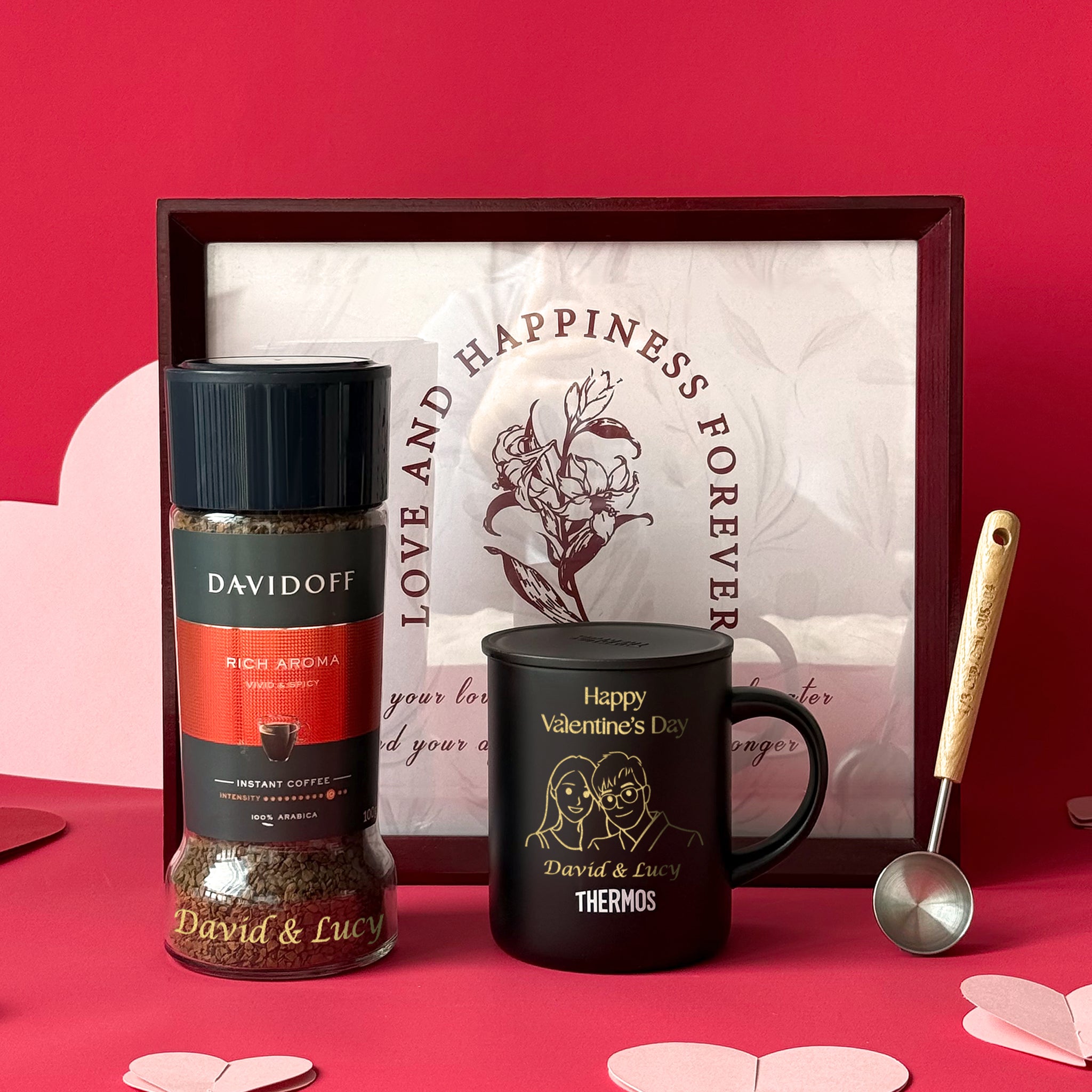 【7折特惠】情人節禮物客製化|暖心保溫杯 THERMOS 膳魔師保溫杯套裝禮物（生日禮物）紀念禮物DY05-59 - Design Your Own Wine