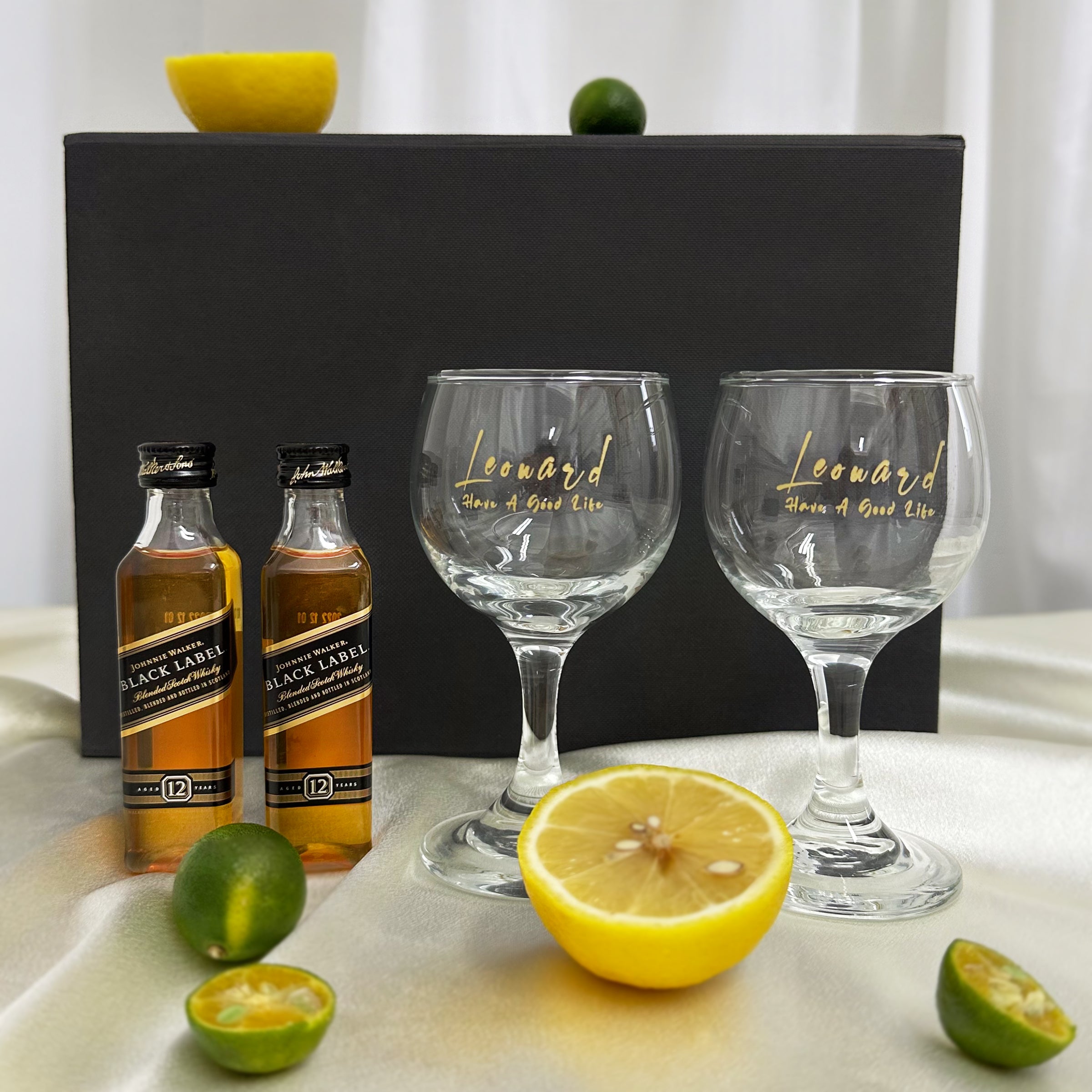 商務禮盒丨威士忌 人像雕刻 威士忌對杯  Mini Bottega Venetian禮盒 DY04-253 - Design Your Own Wine