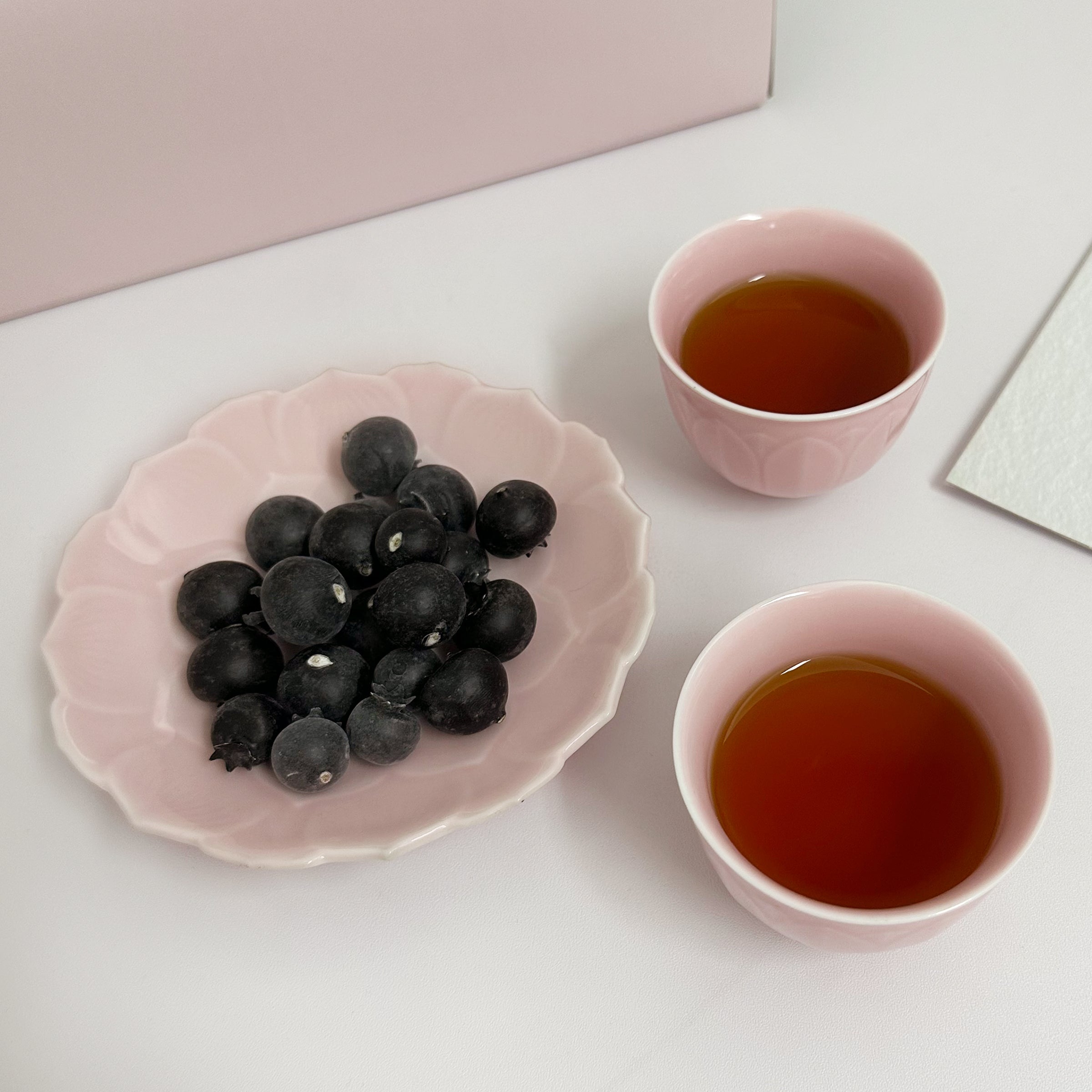 茶具禮物丨粉色茶具 茶杯果盤禮盒 家居實用 送禮必備 - Design Your Own Wine