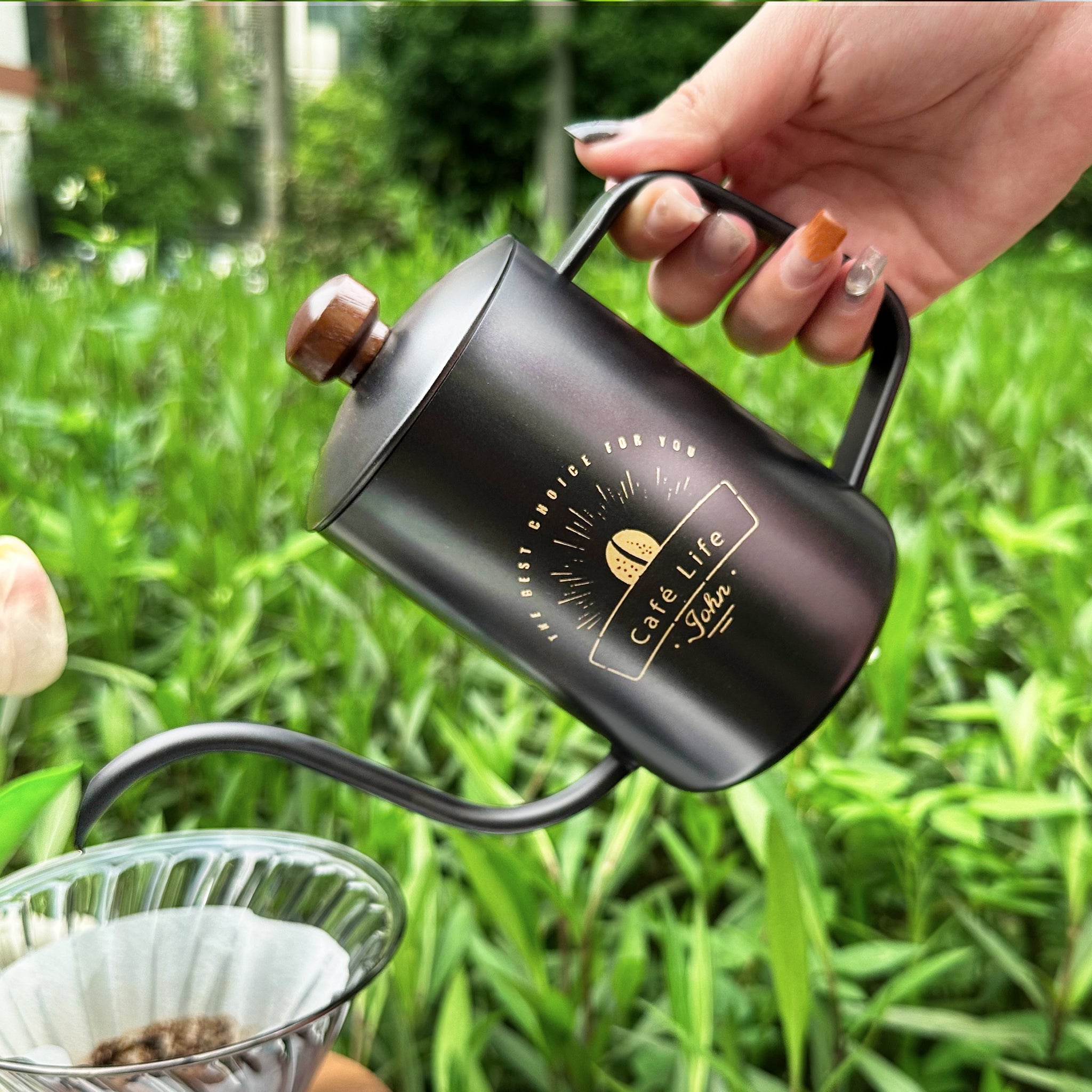 手沖咖啡壺禮盒套裝|刻字禮物 生日咖啡套裝  送客戶 小眾不撞款高檔禮物 - Design Your Own Wine