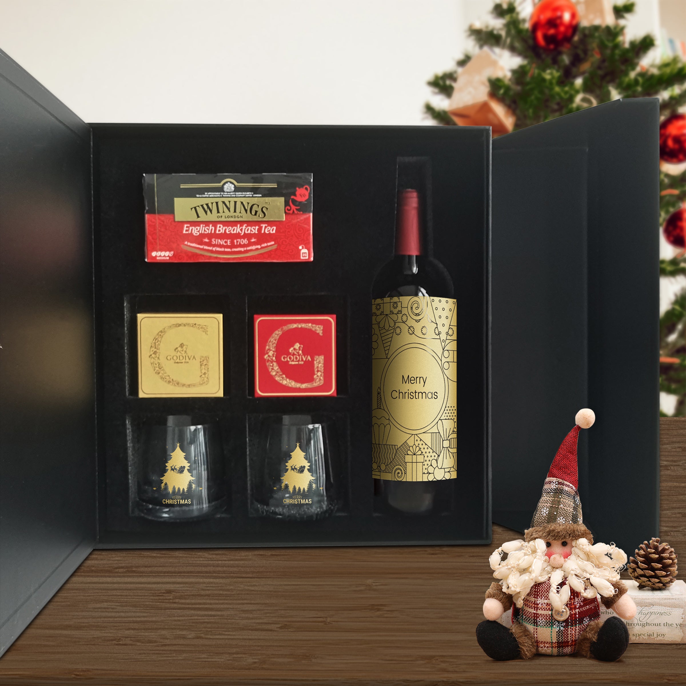 聖誕禮物|訂製聖誕禮盒（客製化禮物）雕刻禮物 送聖誕祝福 - Design Your Own Wine