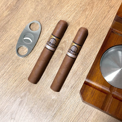 父親節禮物 刻字木質煙灰缸 文字雕刻威士忌杯 紳士禮盒專屬刻名父親節高級套裝 長輩禮物 雪茄禮盒客製化禮物 ather's Day Premium Gift Whiskey Glass Customized with Words DY05-72 - Design Your Own Wine