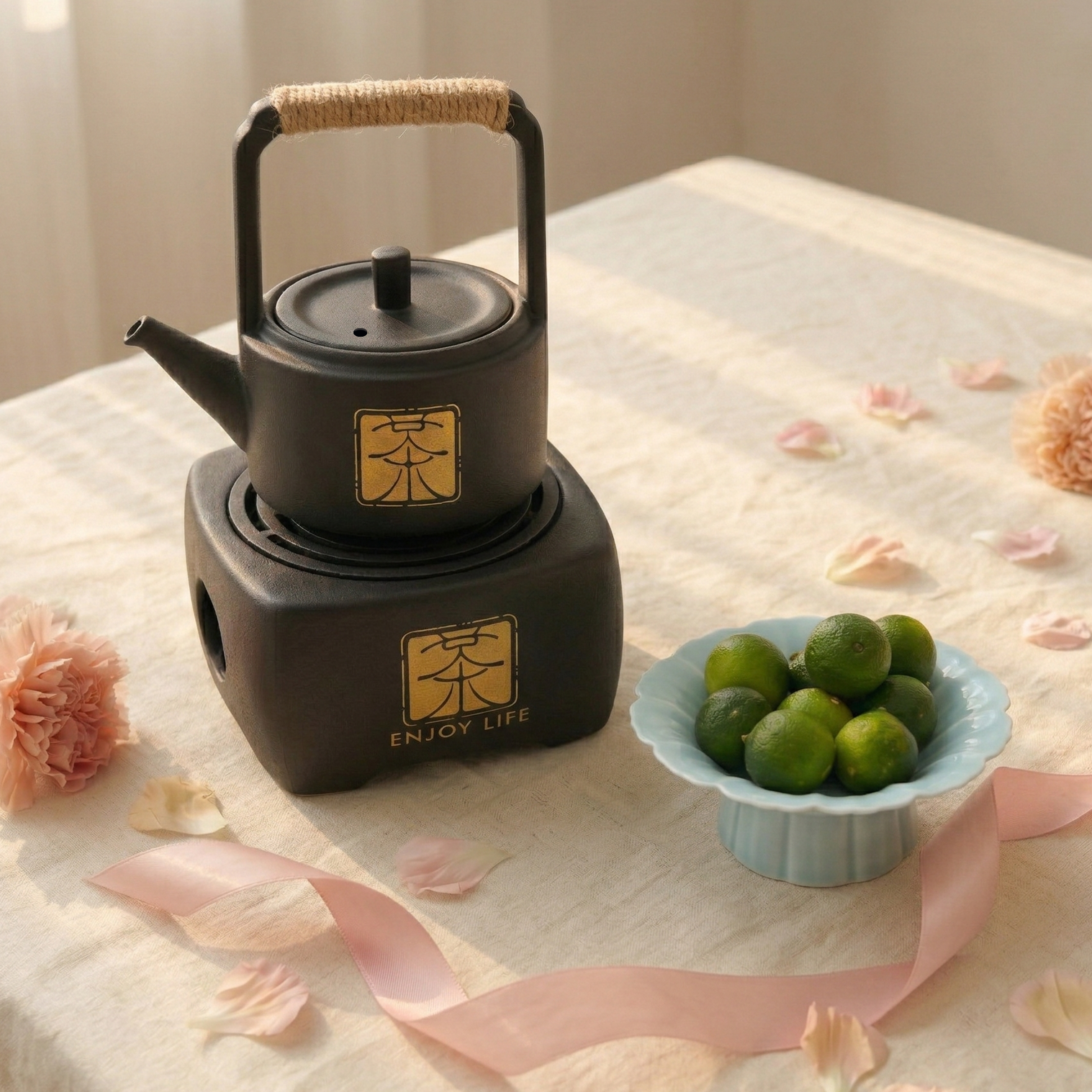 母親節禮物丨客製化訂製文字 高檔茶具 果盤茶壺禮盒 居家暖茶套裝 母親節養生療愈套裝 客製化有心意禮物必選DY02-67 - Design Your Own Wine