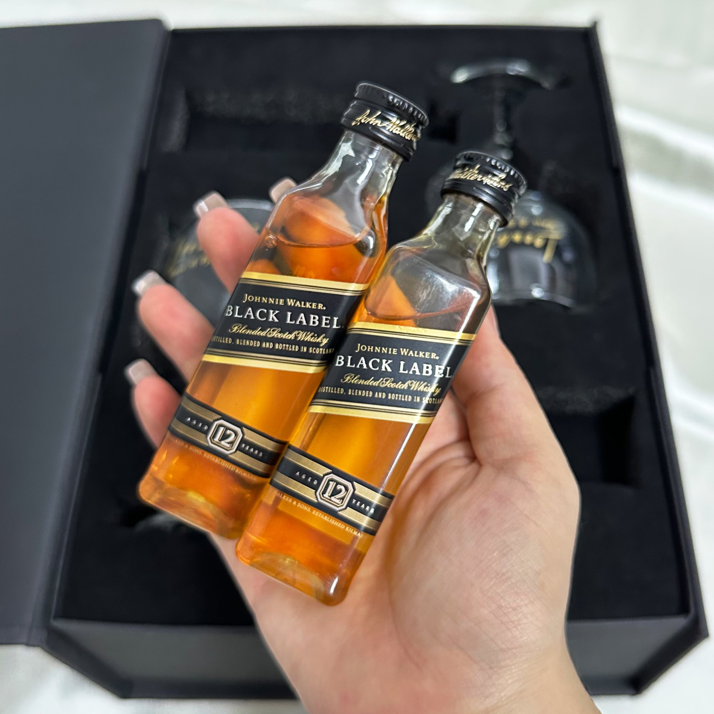 商務禮盒丨威士忌 人像雕刻 威士忌對杯  Mini Bottega Venetian禮盒 DY04-253