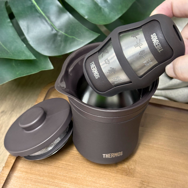 父親節禮物客製化|旅行茶具 THERMOS 膳魔師便攜茶壺套裝禮物（訂製禮物）紀念禮物 適合父親節送長輩爸爸專屬禮物 DY05-68 - Design Your Own Wine