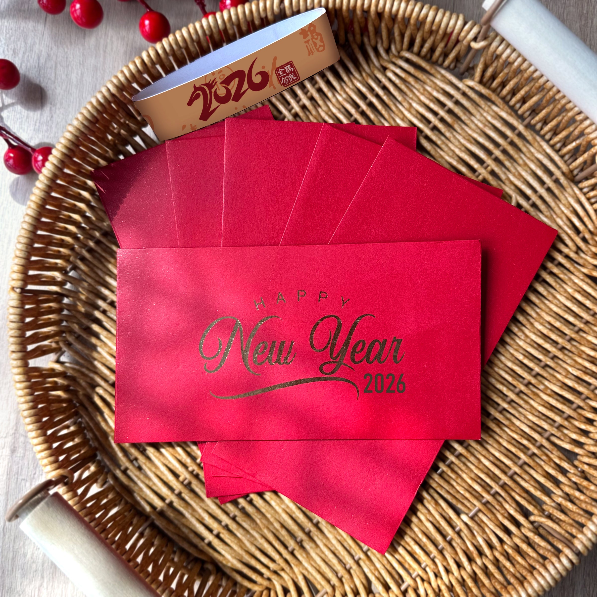 【新年交換禮物】2026氛圍感新年禮物 恭喜發財咖啡隨行杯保溫杯 新年利是封 客製化訂製新年禮盒 驚喜創意禮物 Thermos mug head engraving New Year set