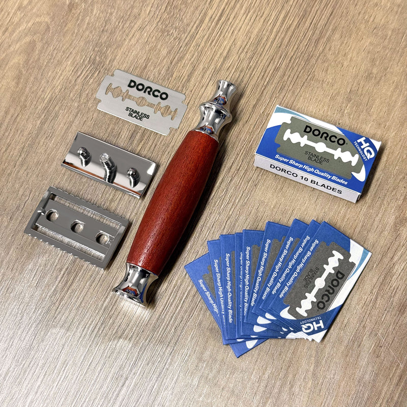 客製化手動剃鬚刀禮物 父親節禮物「爸爸的專屬儀式感」訂製剃鬚刮鬍刀禮盒 父親節刻字禮物首選 實用父親節送禮驚喜 感謝套裝 Dad's Grooming Set - Personalized Shaving Kit for Father's Day DY05-70 - Design Your Own Wine