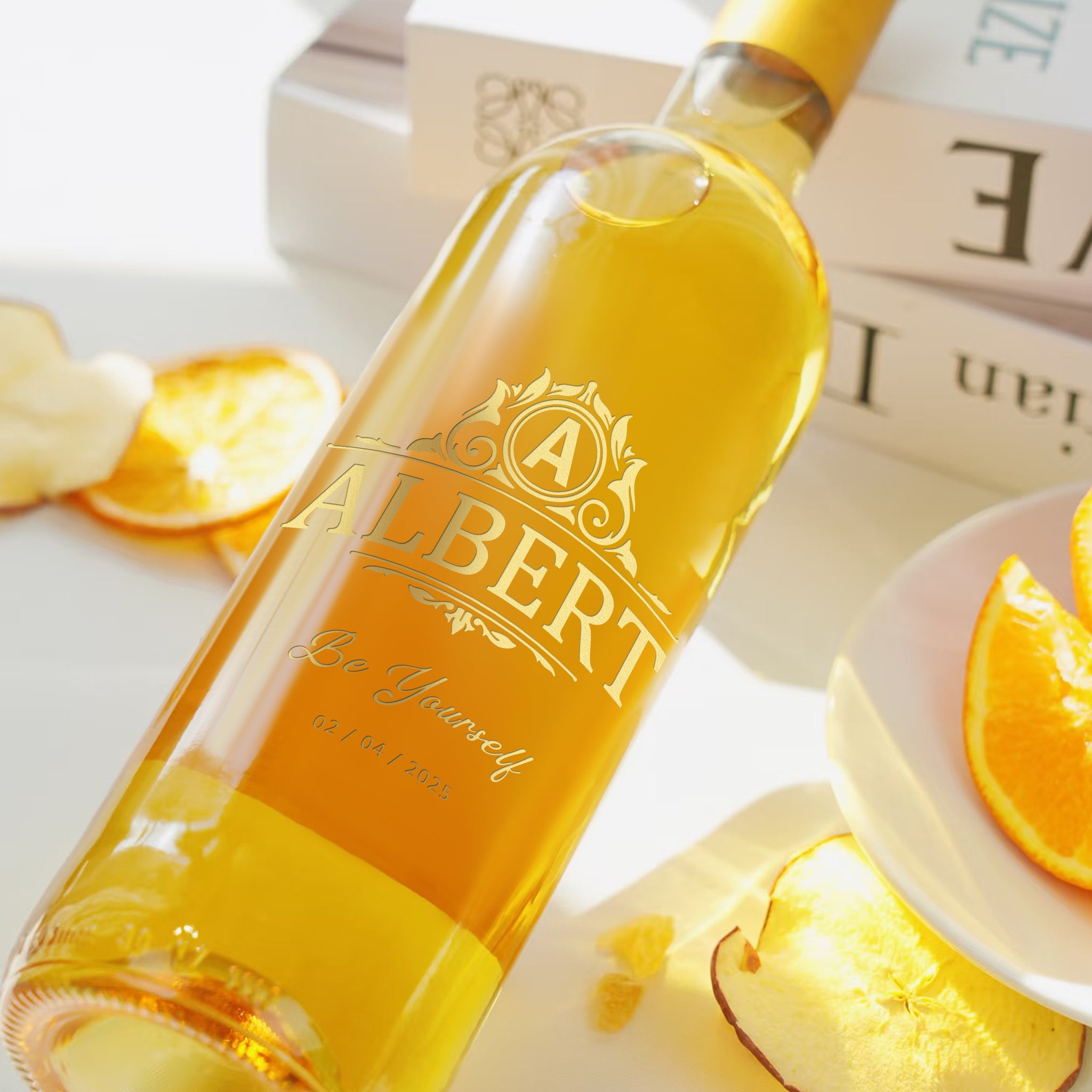 Château Suduiraut 旭金堡貴腐甜白葡萄酒 客製化人像雕刻 文字訂製酒 瓶身訂製刻字繪圖 企業禮物/婚禮首選 - Design Your Own Wine