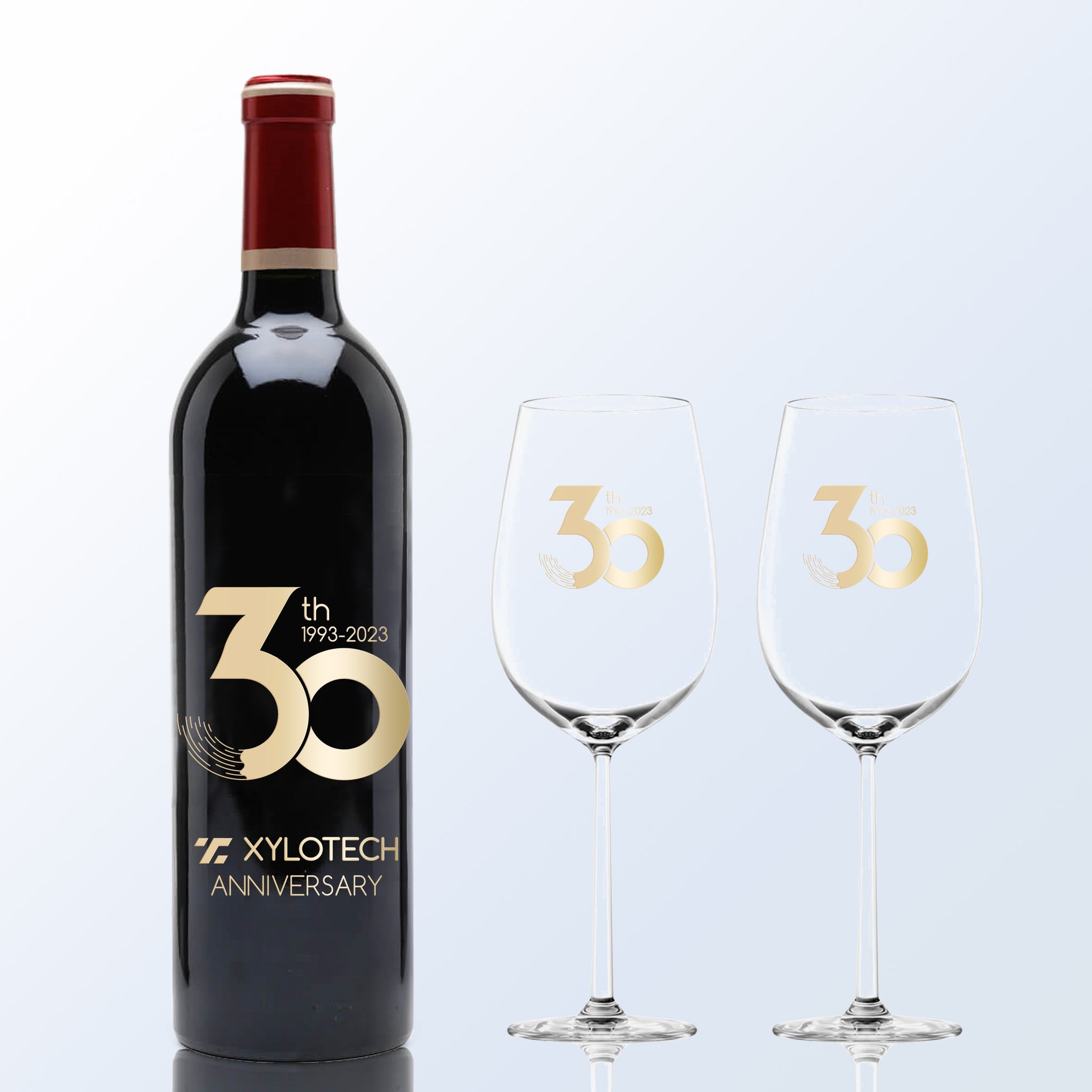 Corporate VIP Gift |企業禮物—定制個性化企業周年紅酒（雕刻） - Design Your Own Wine