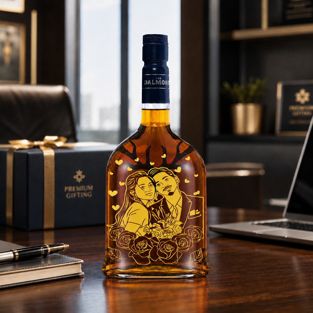 Dalmore18 with Engraving |18年大摩單一純麥威士忌(含人像雕刻）