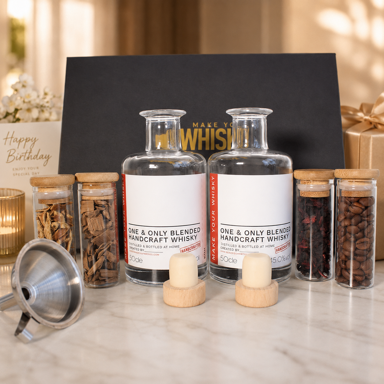 Make Your Whisky Kit - DIY 自製只屬自己口味的威士忌【一次就上手】-DY04-215