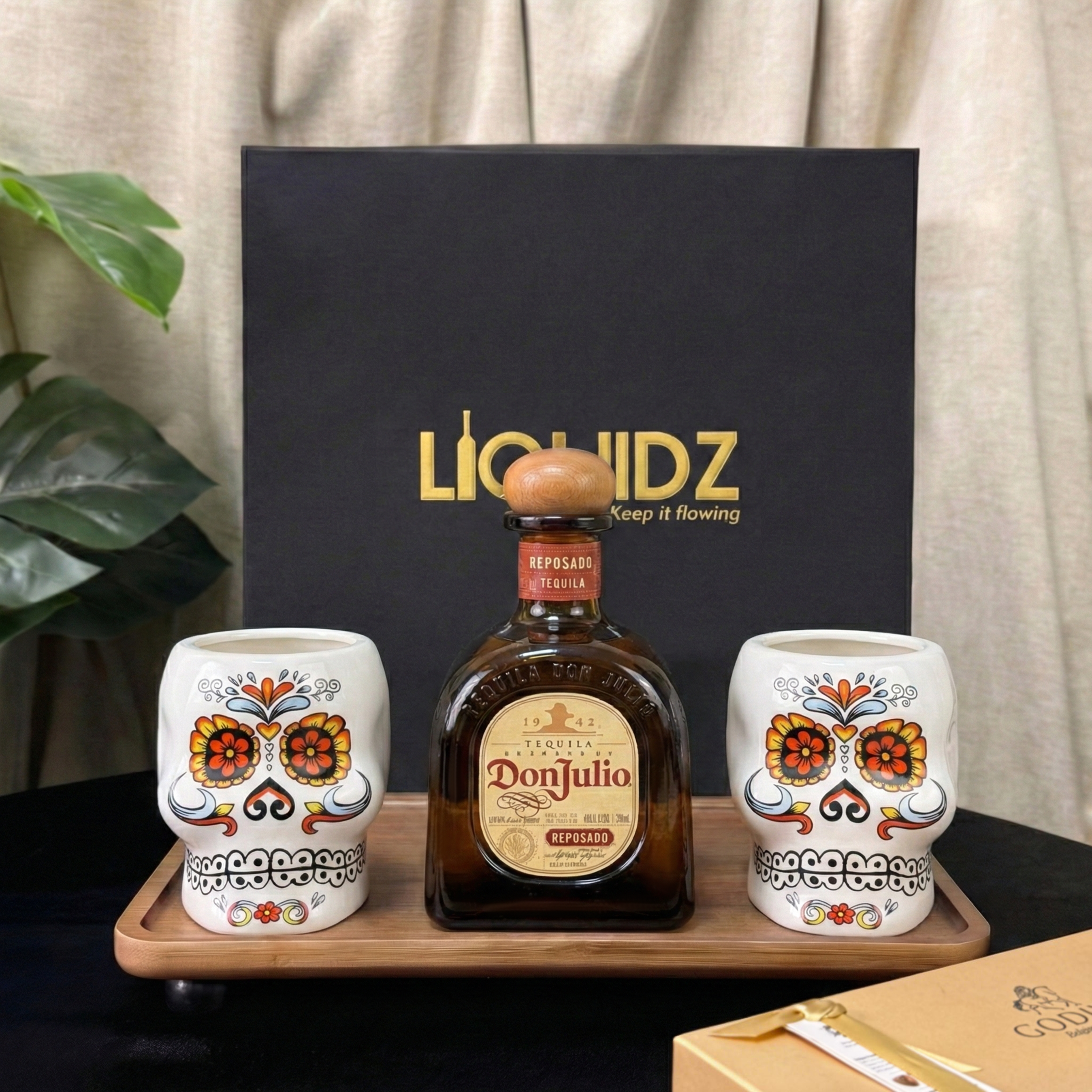 Don Julto Repasado Tequila Gift Set | 唐胡立歐龍舌蘭 個性化禮物套裝 文字雕刻訂製  訂製禮物 送男友送伴侶禮物 - Design Your Own Wine