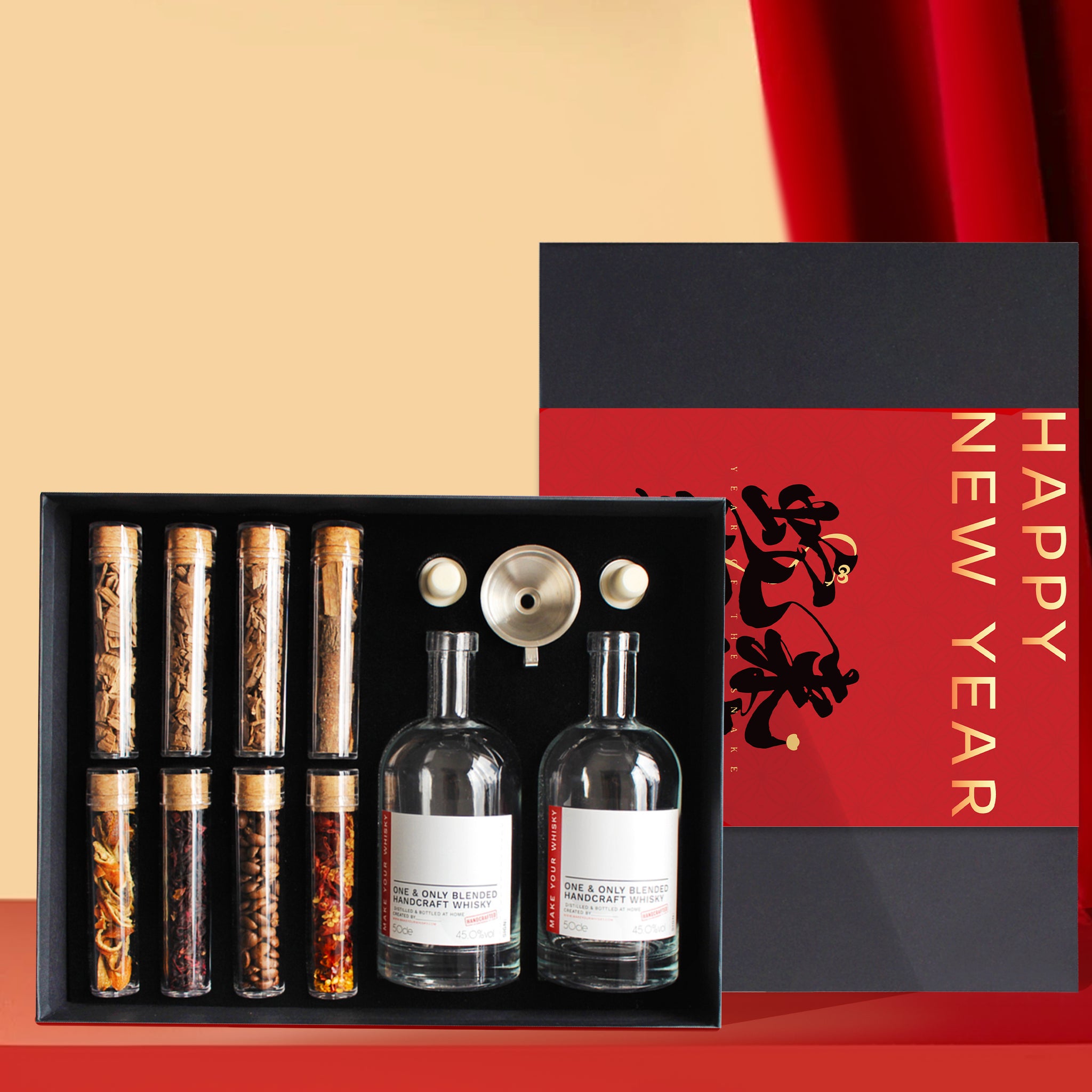 [搭配基酒] DIY威士忌禮盒 Make Your Whisky Kit - DIY 自製只屬自己口味的威士忌【一次就上手】送男友 企業送禮 - Design Your Own Wine