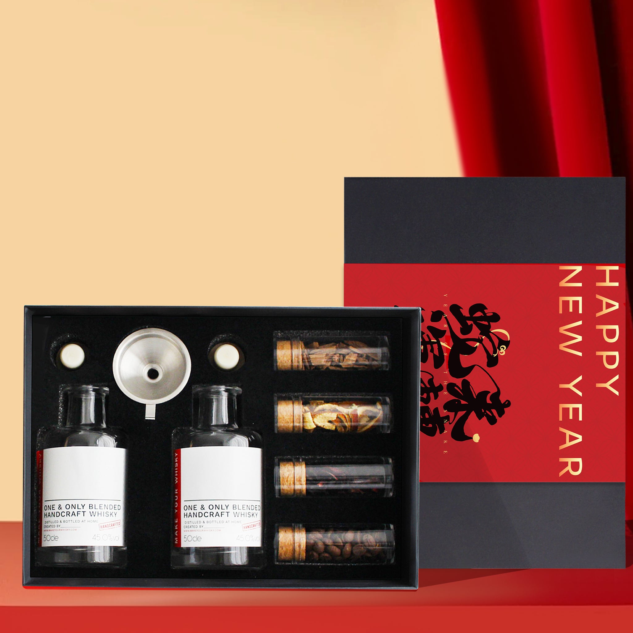 [搭配基酒] DIY威士忌禮盒 Make Your Whisky Kit - DIY 自製只屬自己口味的威士忌【一次就上手】送男友 企業送禮 - Design Your Own Wine
