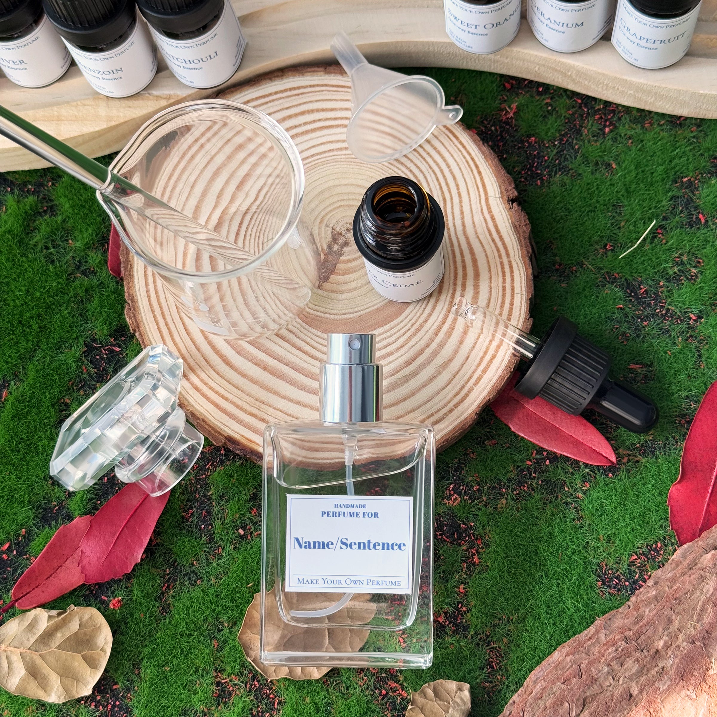 新品【加入購物車自動8折】DIY香水禮盒丨木質香 Make Your Own Perfume 男香 DIY男士木質香水禮盒 訂製專屬香氛體驗 送男朋友老公禮盒 情人節七夕紀念禮生日禮物 客製化香水調香禮盒 DY01-411 - Design Your Own Wine