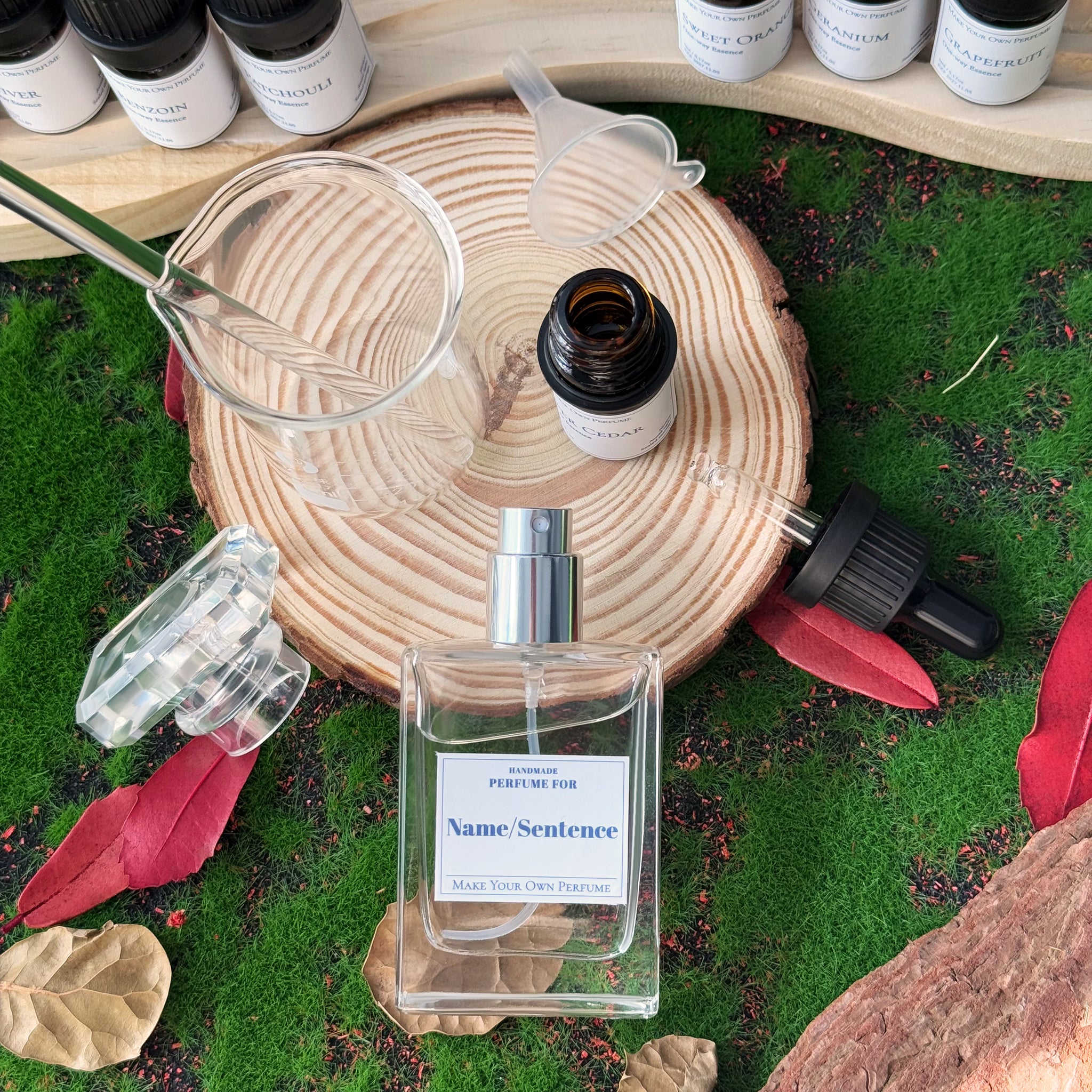 新品【加入購物車自動8折】DIY香水禮盒丨木質香 Make Your Own Perfume 男香 DIY男士木質香水禮盒 訂製專屬香氛體驗 送男朋友老公禮盒 情人節七夕紀念禮生日禮物 客製化香水調香禮盒 DY01-411 - Design Your Own Wine