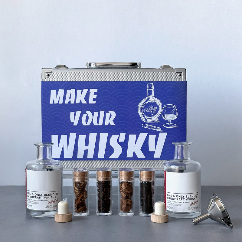 【DIY威士忌禮盒】Make Your Liquors Kit Home Edition - DIY 自製只屬自己口味的威士忌 情人節送男朋友老公交換禮物 驚喜實用創意禮物 商務公司客戶禮物 訂製禮盒  交換禮物 DY04-280