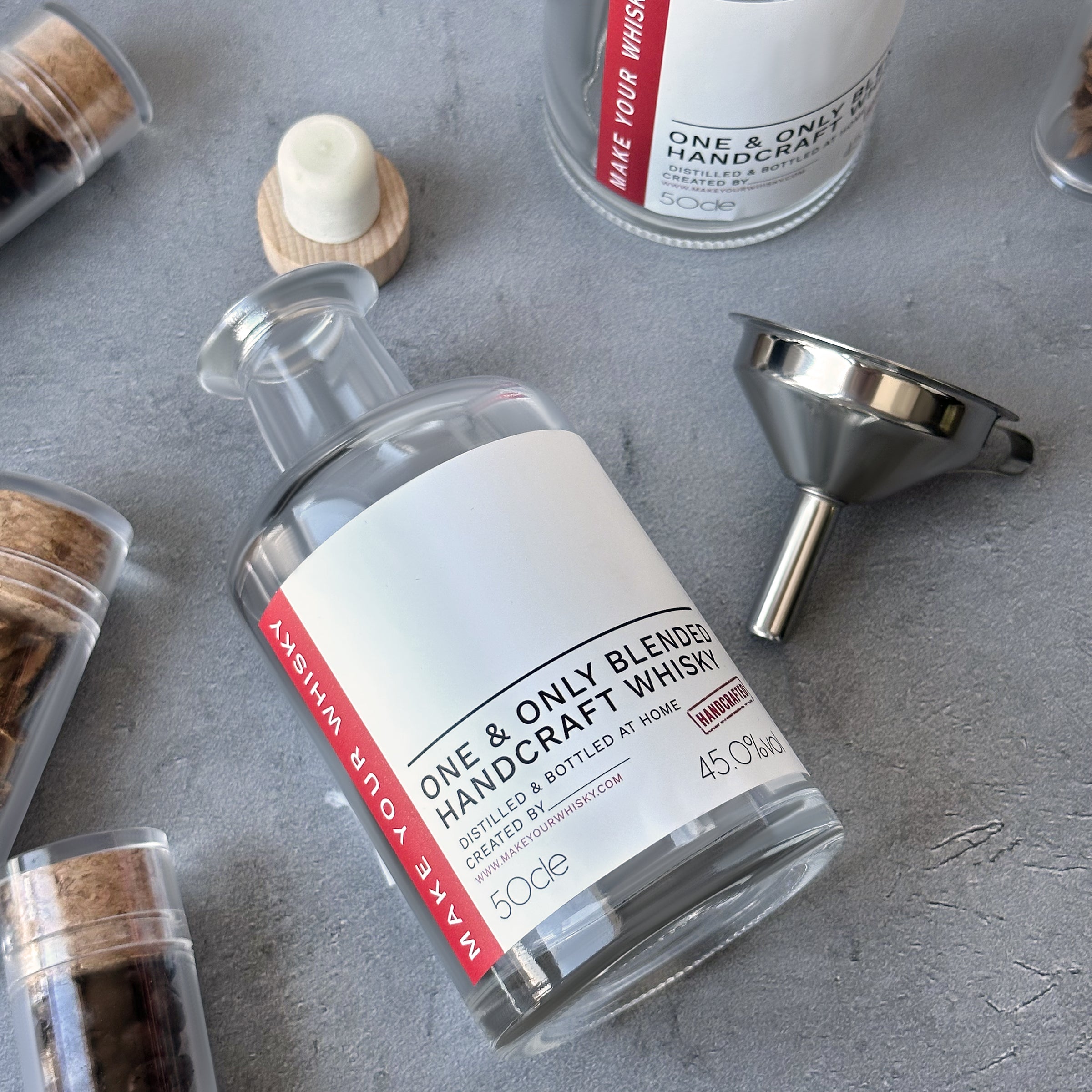 【DIY威士忌禮盒】Make Your Liquors Kit Home Edition - DIY 自製只屬自己口味的威士忌 情人節送男朋友老公交換禮物 驚喜實用創意禮物 商務公司客戶禮物 訂製禮盒  交換禮物 DY04-280 - Design Your Own Wine