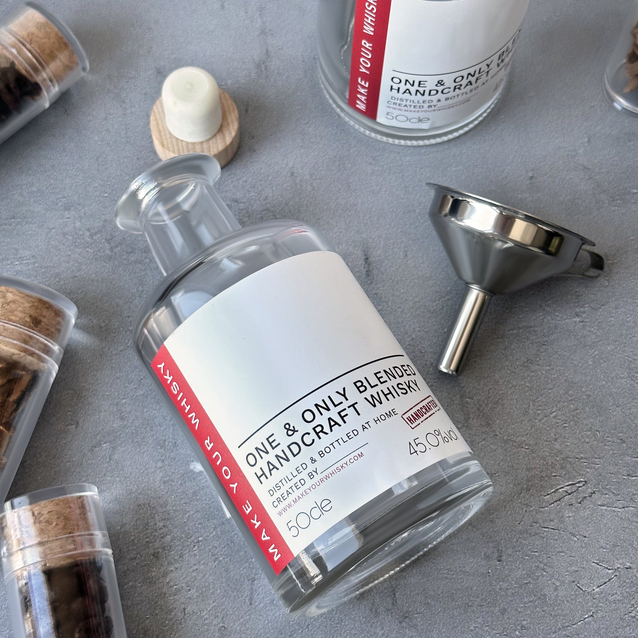 【DIY威士忌禮盒】Make Your Liquors Kit Home Edition - DIY 自製只屬自己口味的威士忌 情人節送男朋友老公交換禮物 驚喜實用創意禮物 商務公司客戶禮物 訂製禮盒  交換禮物 DY04-280 - Design Your Own Wine