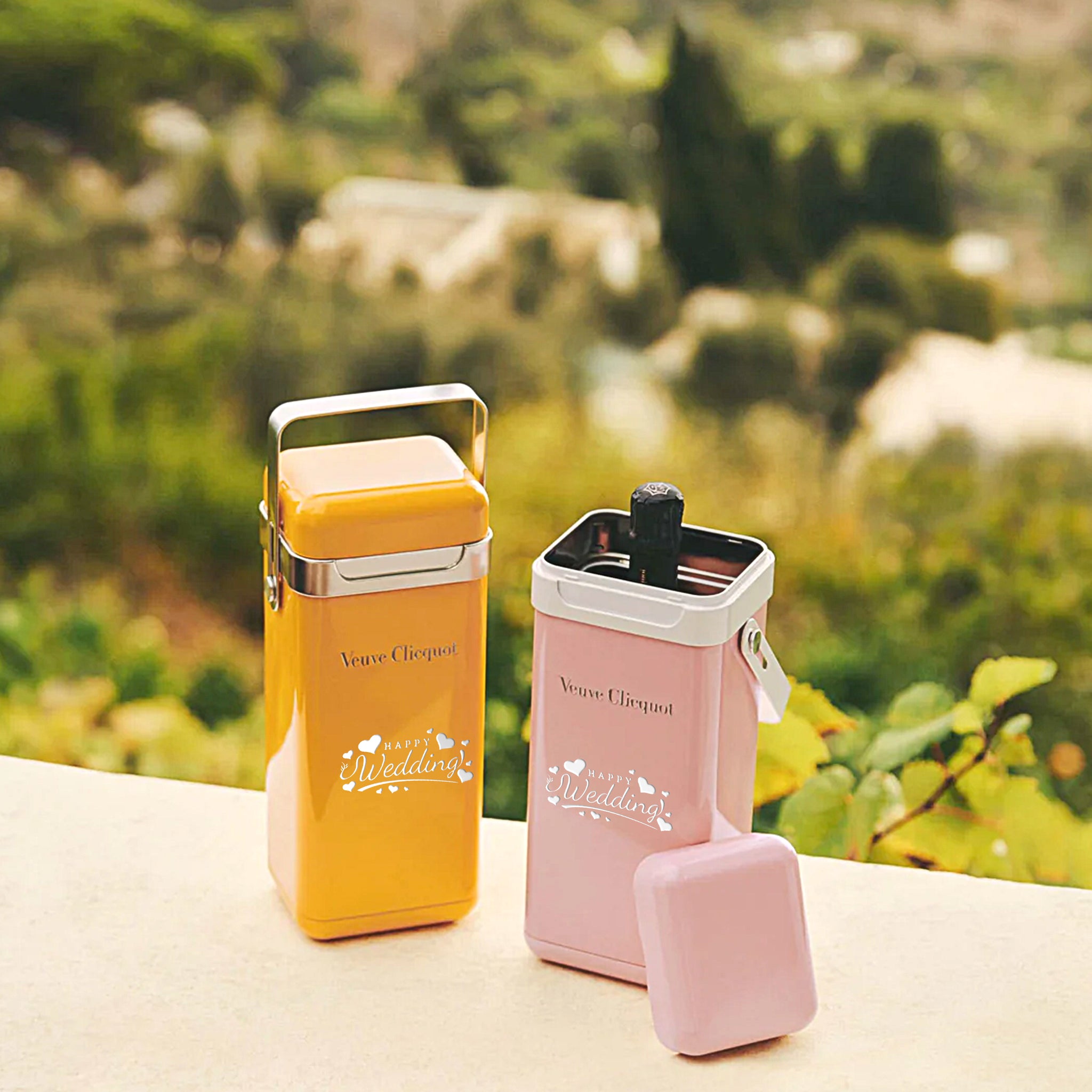 Veuve Clicquot Brut Rosé with Engraving |凱歌玫瑰香檳（含人像雕刻） 原裝禮盒 - Design Your Own Wine