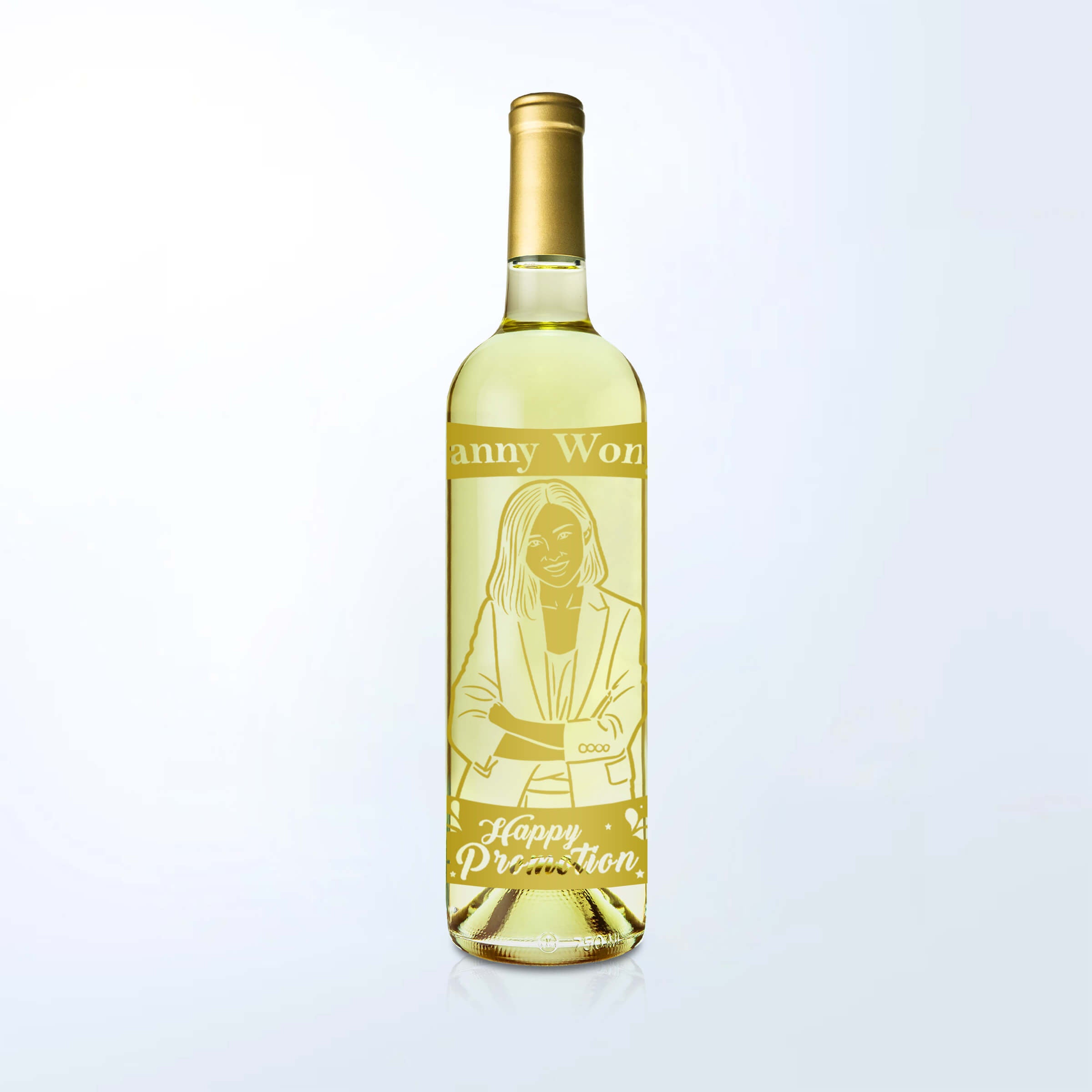 Yao Family Wines| 人像雕刻 文字訂製雕刻禮物 紀念禮物（客製化）結婚禮物 榮休禮物 生日禮物 - Design Your Own Wine