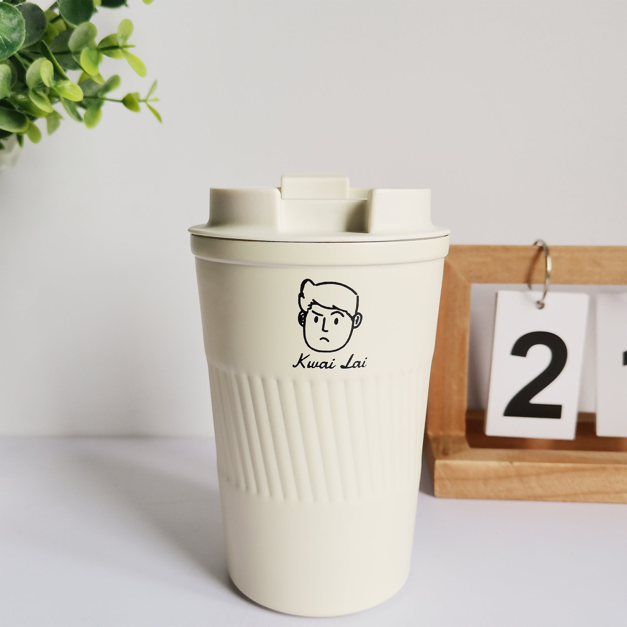 【文字雕刻】咖啡隨行杯（雕刻）生日禮物創意禮物 -DY04-210 - Design Your Own Wine