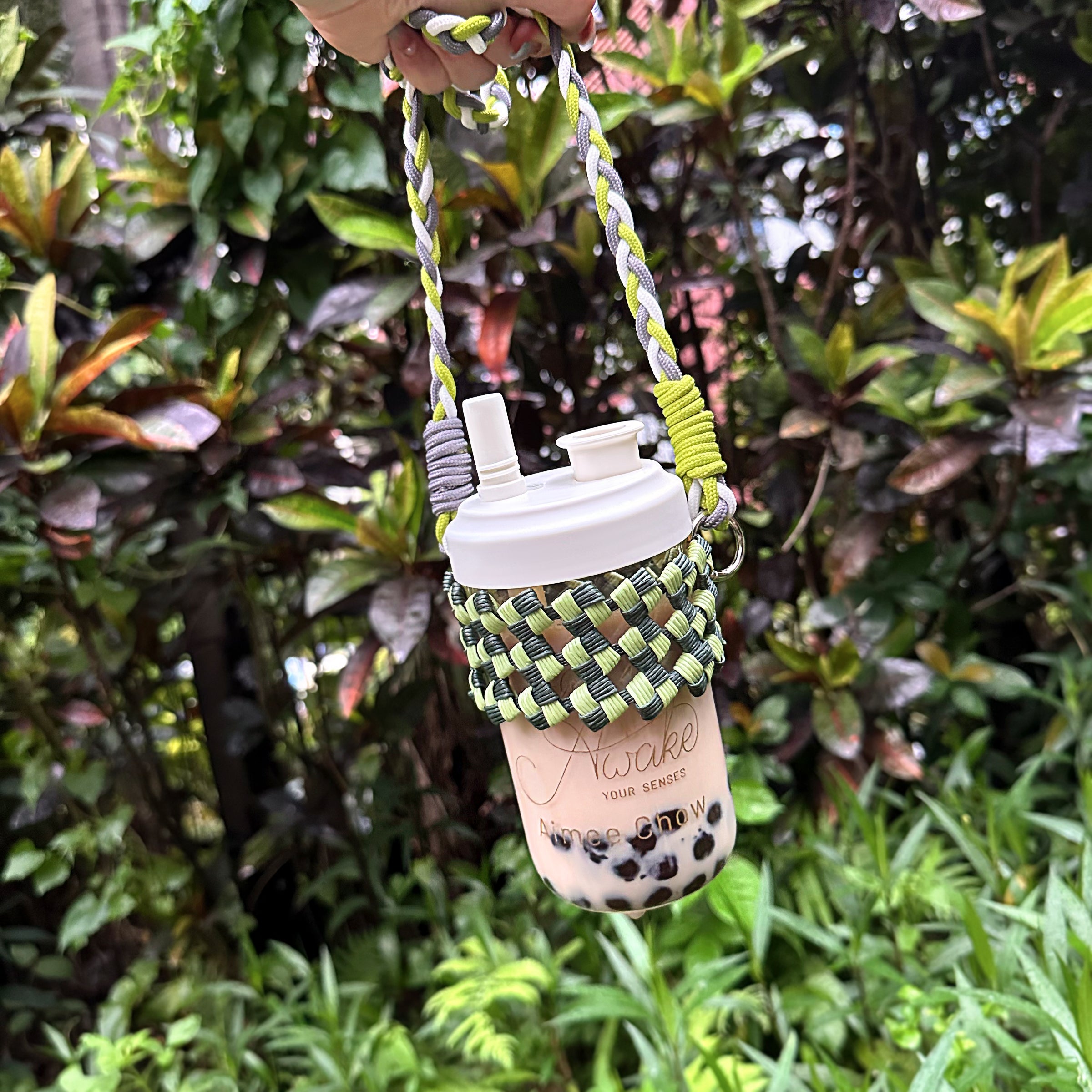 珍珠奶茶杯 訂製姓名 客製化人像吸管水杯 大象杯 手搖飲 大容量 便攜出行背帶 生日禮物 送女生朋友Boyfriend girlfriend sippy cup gift-DY01-389 - Design Your Own Wine
