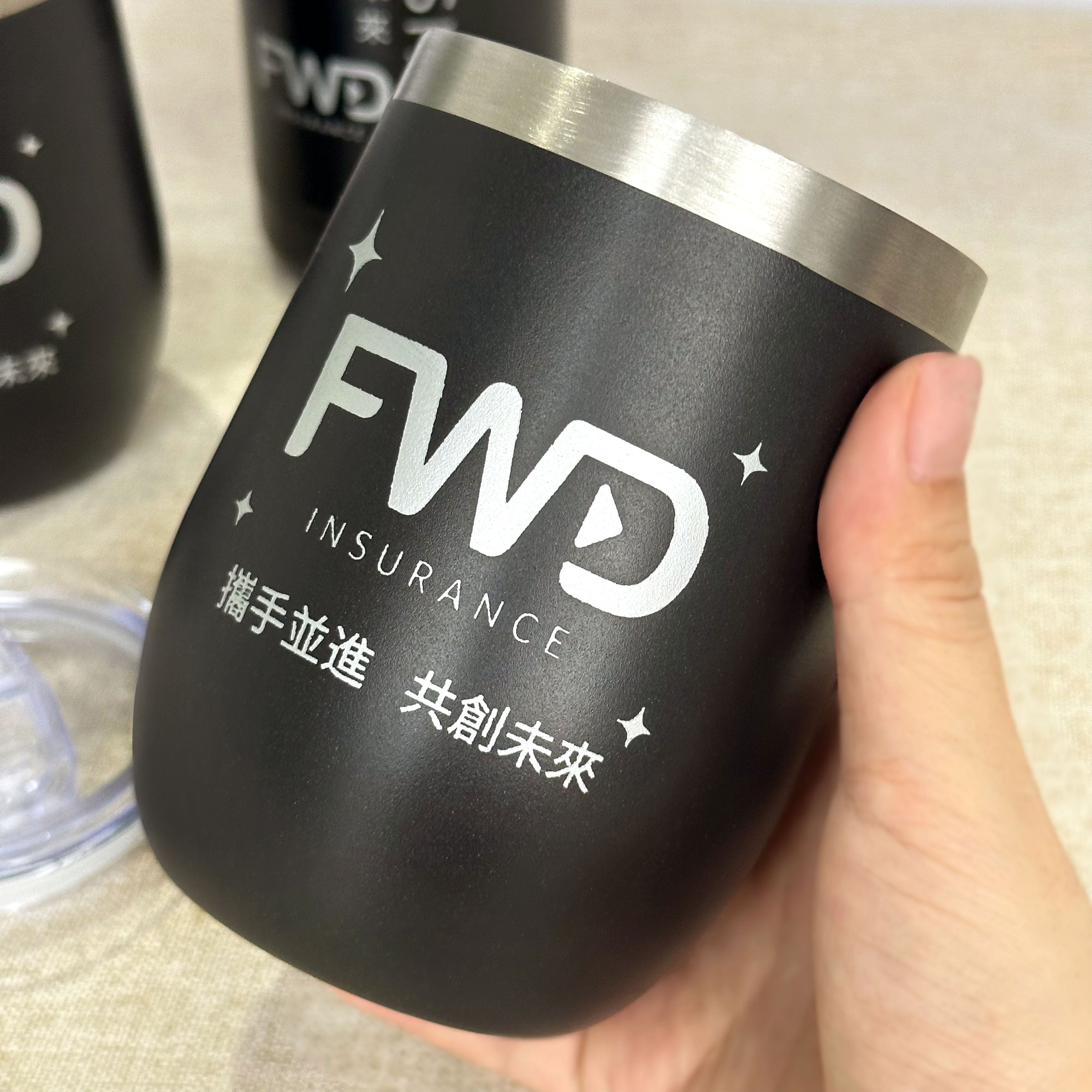 保溫杯訂製丨商務員工客戶送禮 logo文字訂製企業文化宣傳 祝賀慶祝公司采購保溫瓶禮品 DY04-265 - Design Your Own Wine