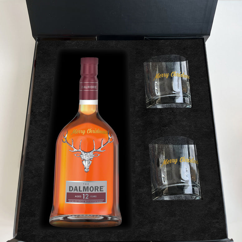 Whisky Gift Set|12年大摩威士忌&Bottega威士忌杯套裝 聖誕禮物 商務禮物 - Design Your Own Wine