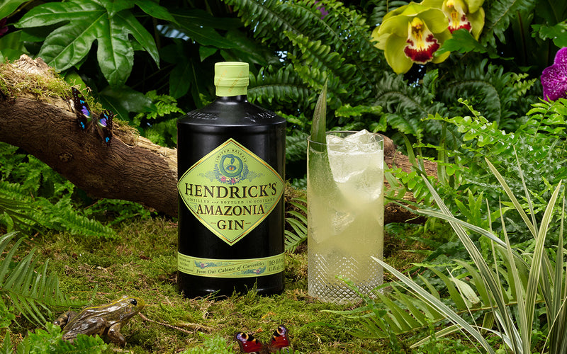 Hendrick's Gin|訂製清酒單支雙杯套裝 Hendrick’ s Amazonia Gin客製化禮物（文字雕刻） - Design Your Own Wine