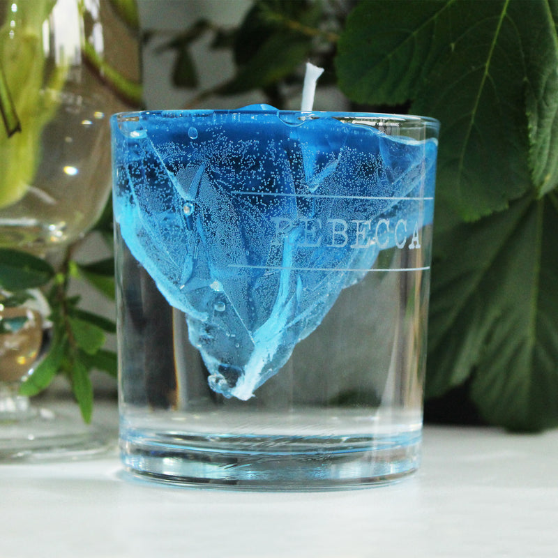 訂制冰山香薰蠟燭杯  | Custom iceberg scented candle cup - Design Your Own Wine