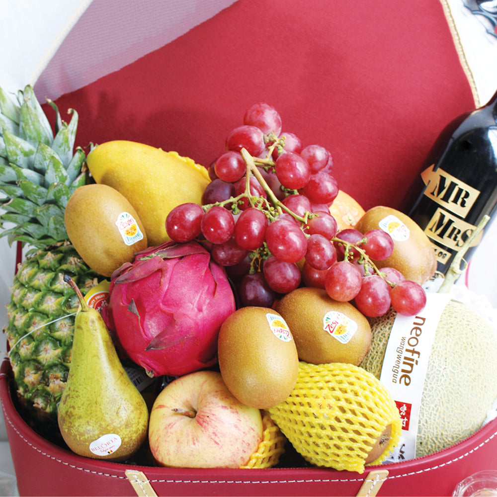 高級送禮果籃01- Premium Fruit hamper - Design Your Own Wine