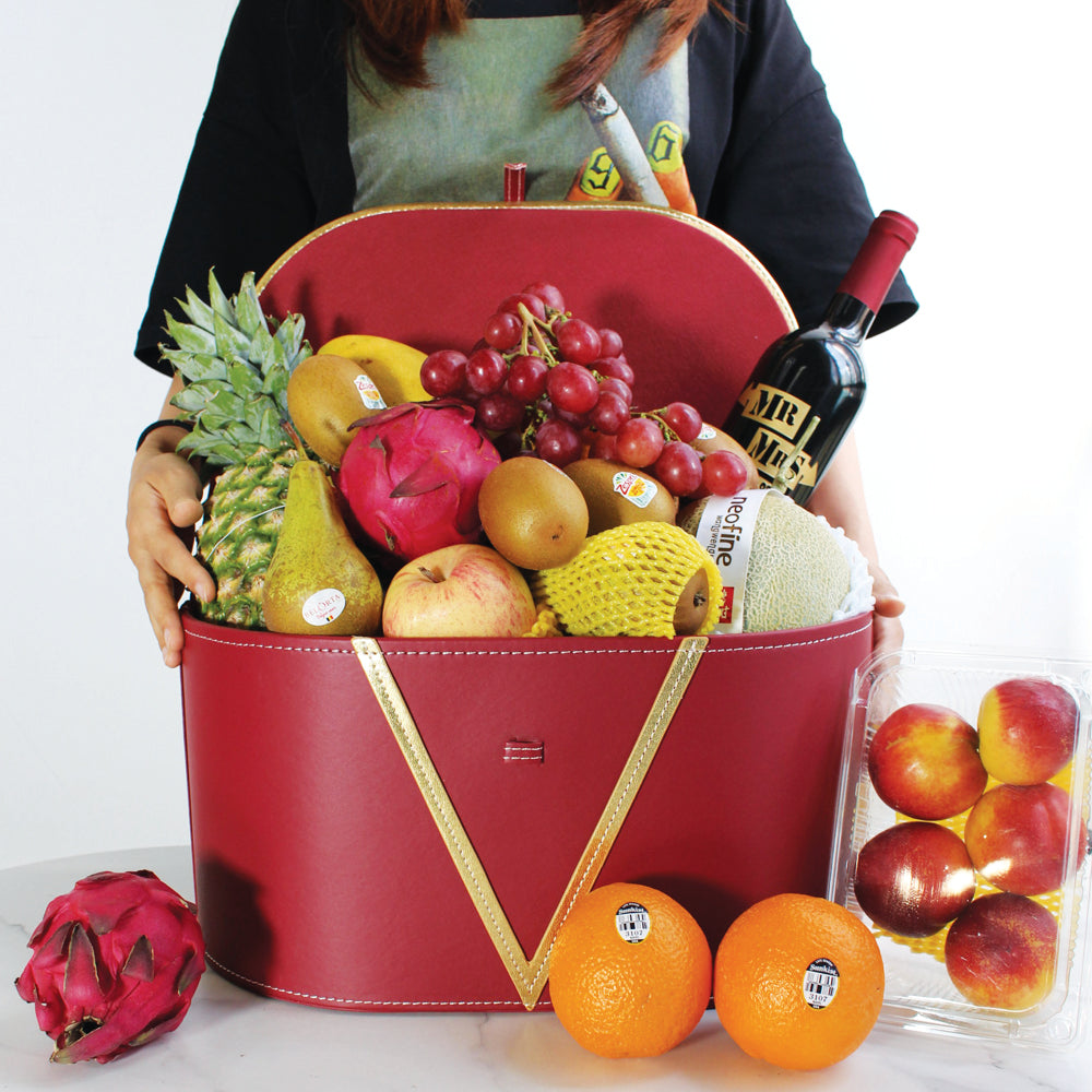 高級送禮果籃01- Premium Fruit hamper - Design Your Own Wine