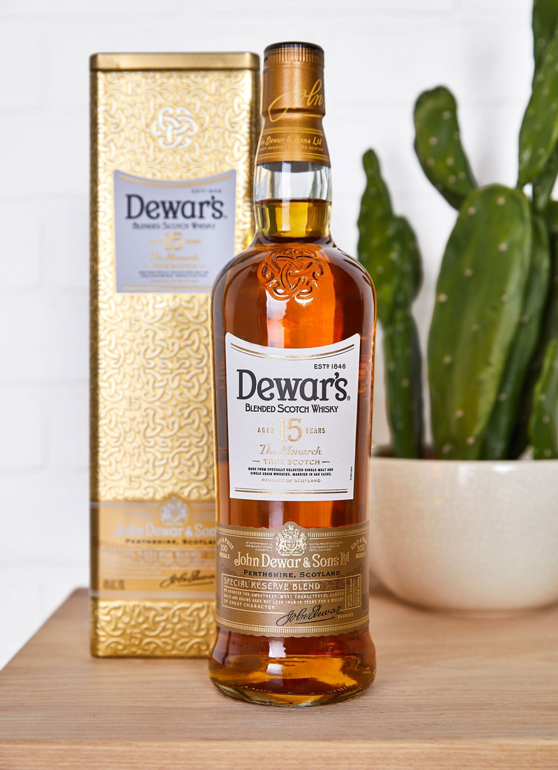 Dewar' s Whisky|Dewar's 15 Years Old威士忌酒 客製化禮物（文字雕刻） - Design Your Own Wine