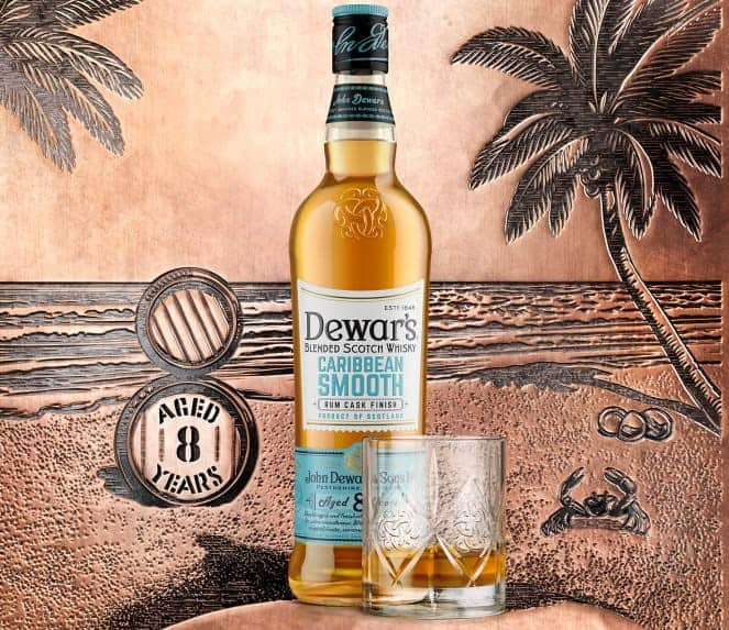 Dewar' s Whisky|Dewars 8 years Caribbean smoothy威士忌單支雙杯 客製化禮物（文字雕刻） - Design Your Own Wine